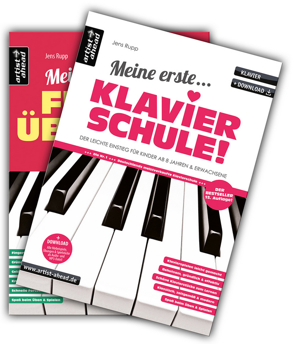 Meine erste Klavierschule & Meine ersten Fingerübungen (Bundle), inkl. Download