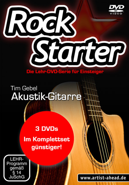 Rockstarter Vol. 1-3 ? Akustikgitarre 