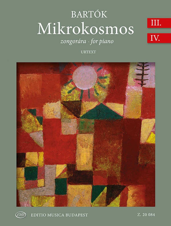 Z20084  Mikrokosmos for piano Volume 3-4, (Urtext) BB 105 (1932-1939)