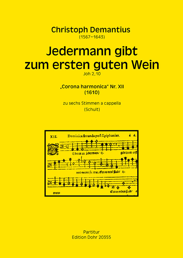 Jedermann gibt zum ersten guten Wein