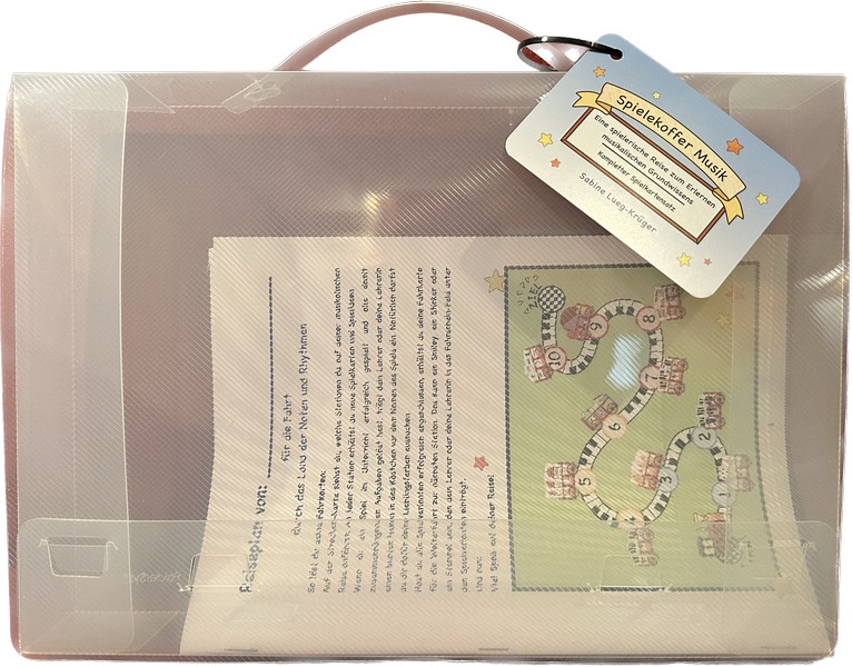 Lueg-Krüger, Sabine , SPIELEKOFFER MUSIK, SPIELKARTENSATZ ZUM ZUSCHNEIDEN