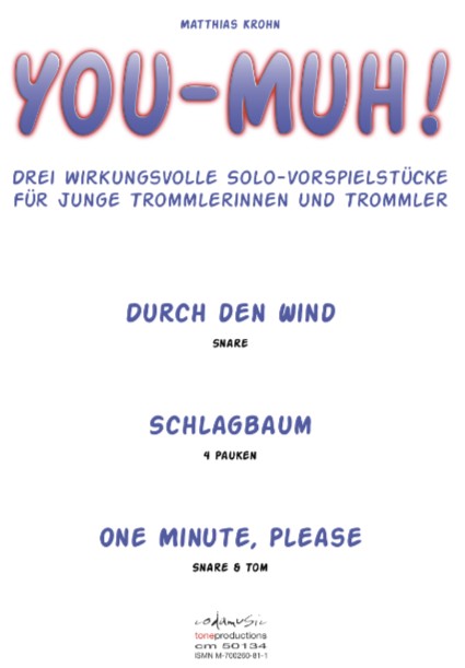 Krohn, Matthias , YOU-MUH! - Solo-Vorspielstücke