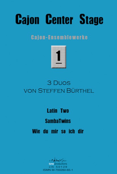Bürthel, Steffen , CAJON CENTER STAGE 1 (3 DUOS)