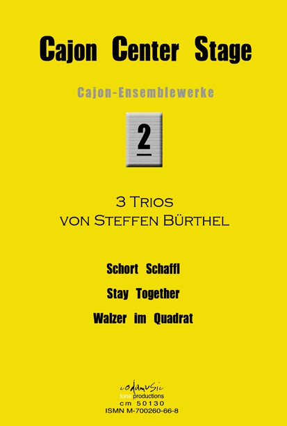 Bürthel, Steffen , CAJON CENTER STAGE 2 (3 TRIOS)