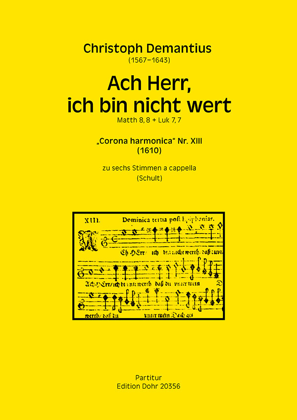 Ach Herr, ich bin nicht wert