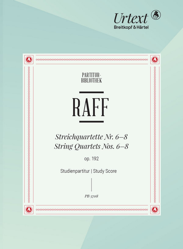 Streichquartette Nr.6-8 op.192