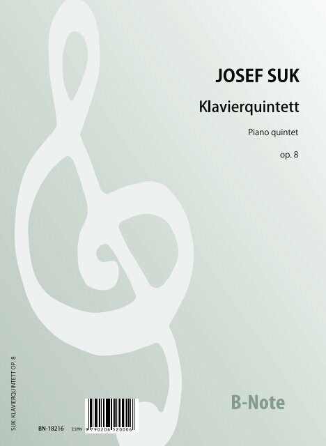 Klavierquintett g-Moll op.8