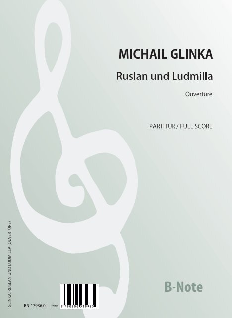 Ouvertüre zu 'Ruslan und Ludmilla'