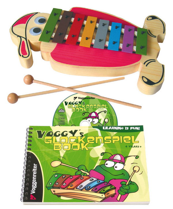 Voggys Glockenspiel-Set - ENGLISH EDITION