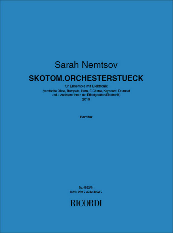 Skotom.Orchesterstueck