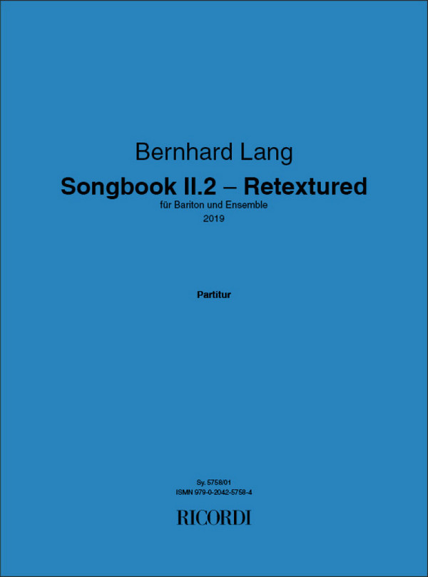 Songbook II.2 - Retextured
