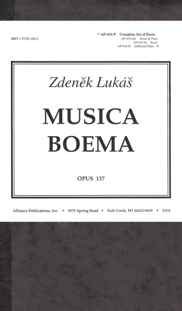 Musica Boema, Op. 137 - Band Set