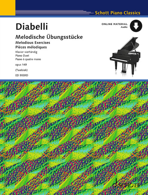 Melodische Übungsstücke op.149 (+Online-Audio)