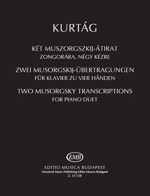 2 Mussorgsky Transcriptions