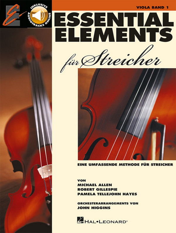 Essential Elements für Streicher (+Online Audio)