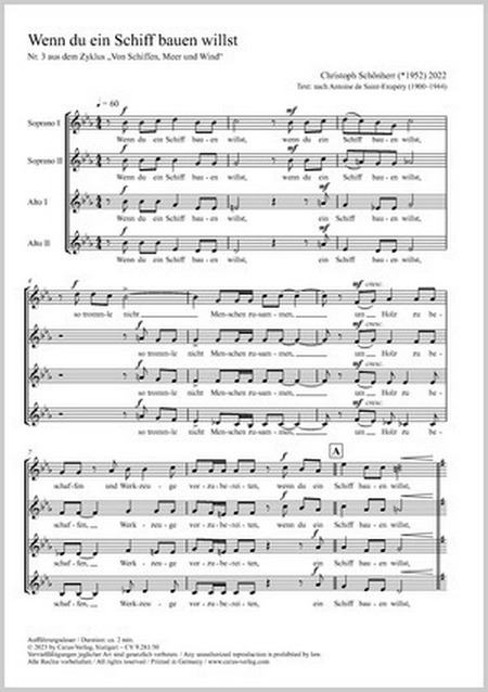 Wenn du ein Schiff bauen willst