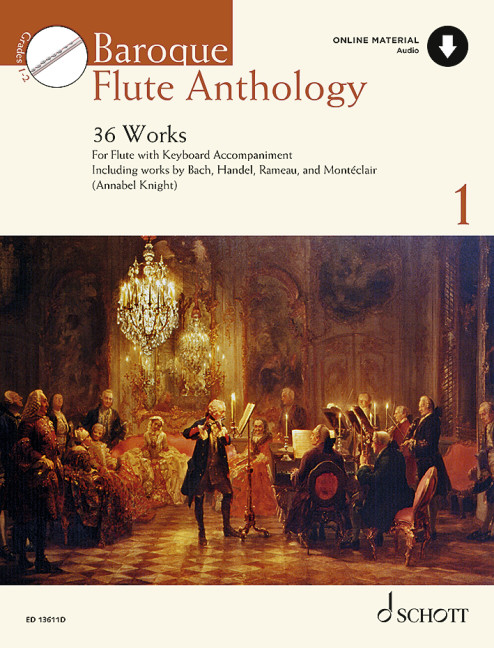 Baroque Flute Anthology, Vol. 1 (+Online-Audio)