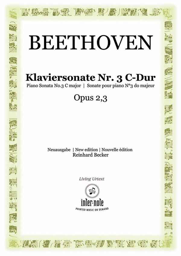 Sonate Nr. 3 C-Dur  op.2,3