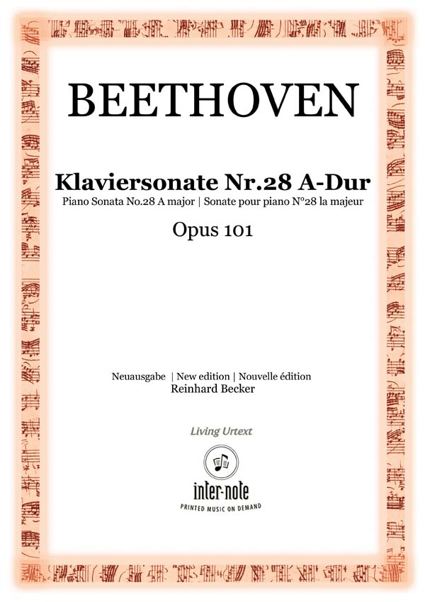 Sonate Nr. 28 A-Dur op.101