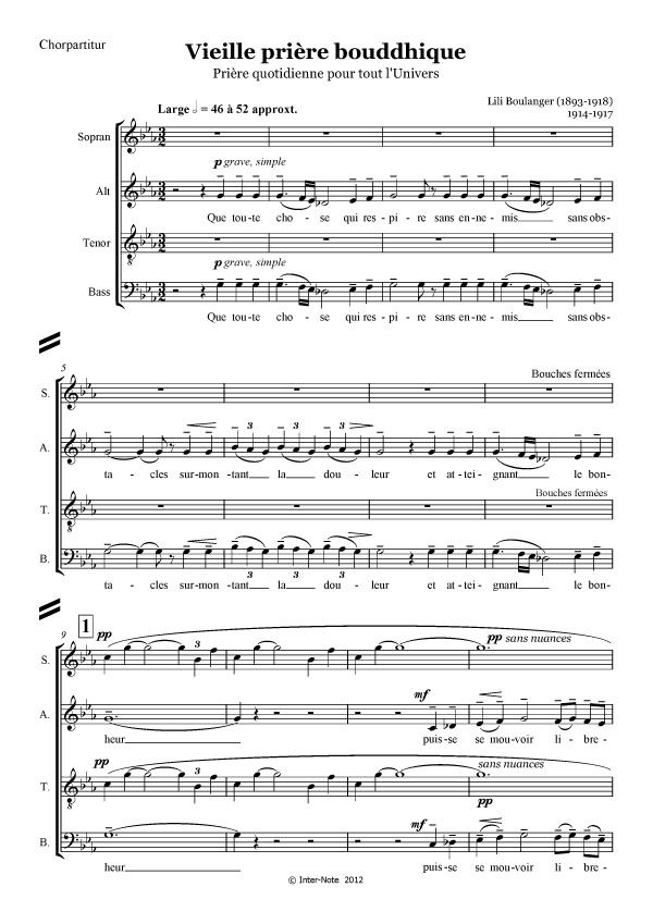 ?Vieille Prière Bouddhique?