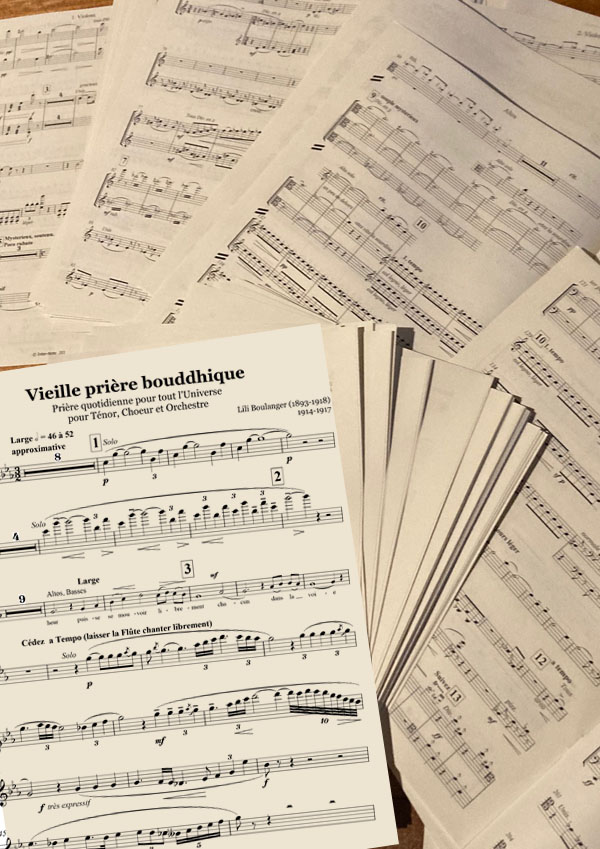 ?Vieille Prière Bouddhique?
