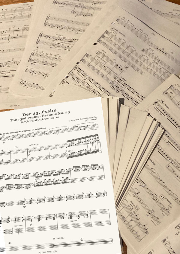 Der 23. Psalm op.14