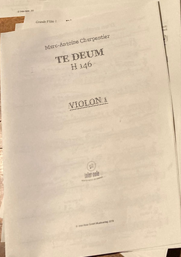 Te Deum H 146, tiefe Ausgabe H 146