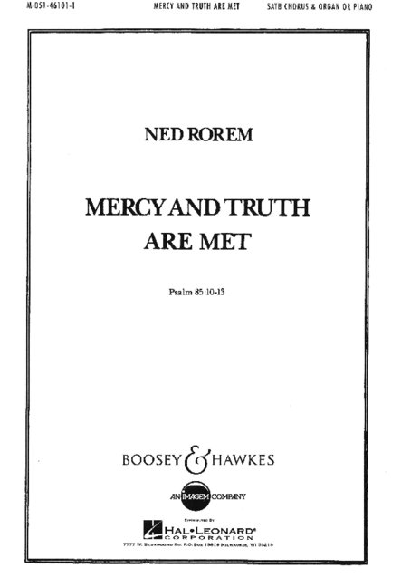 Mercy and Truth Are Met