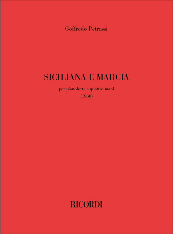 Siciliana e Marcia (1930)