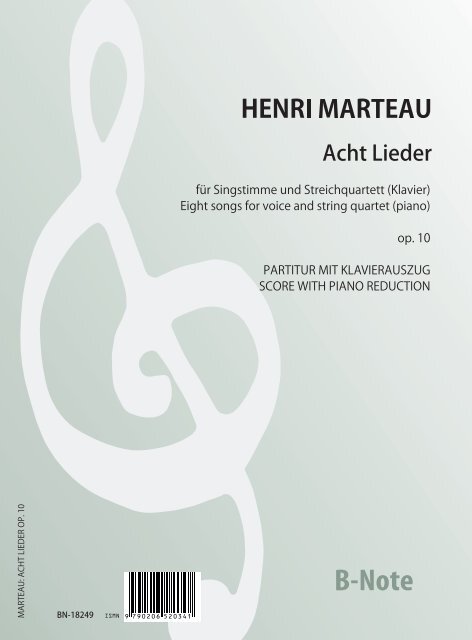 8 Lieder op.10