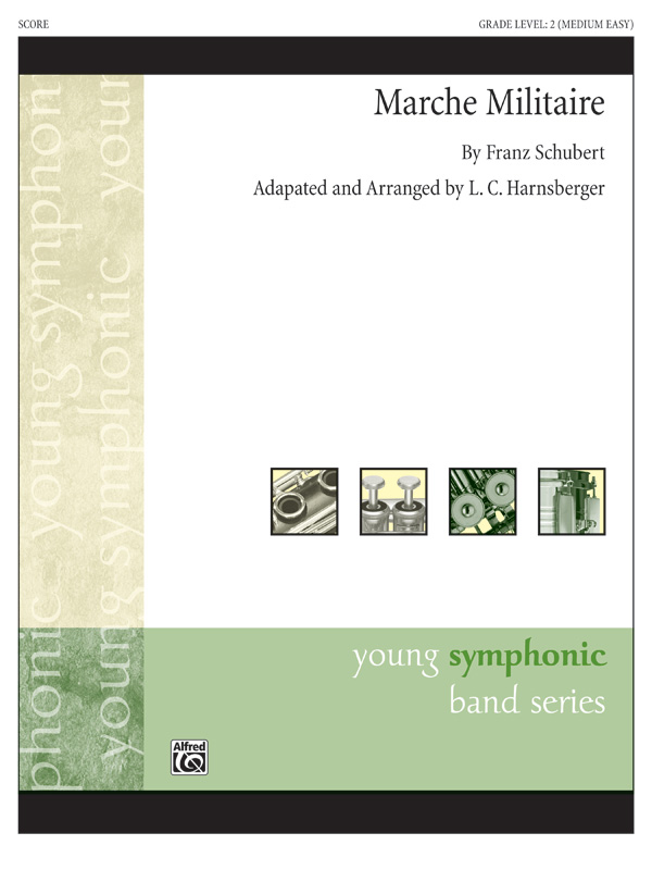 Marche Militaire (concert band score)