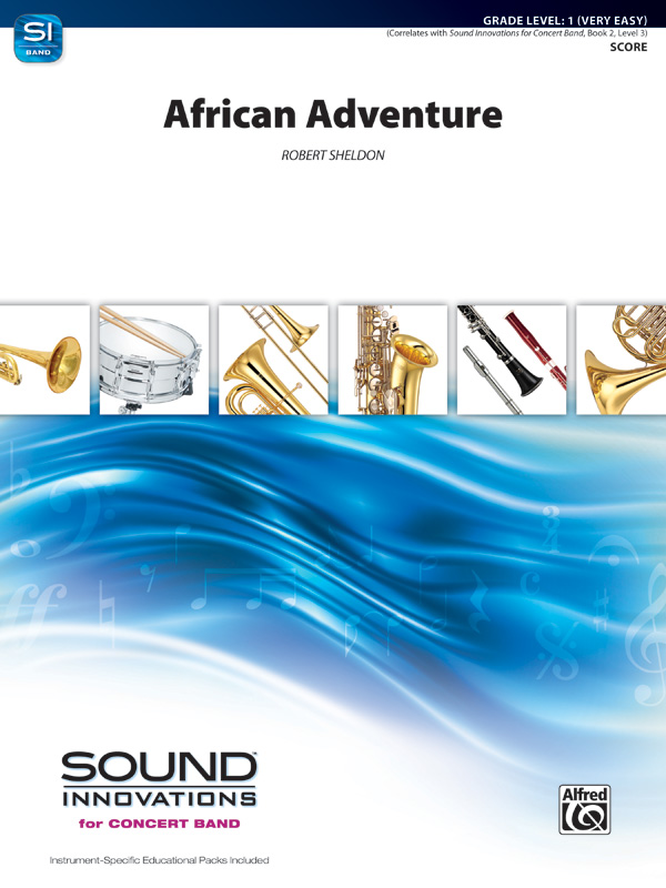 African Adventure (concert band score)