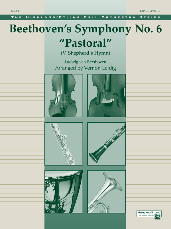 Symphony 6 Pastoral (f/o score)