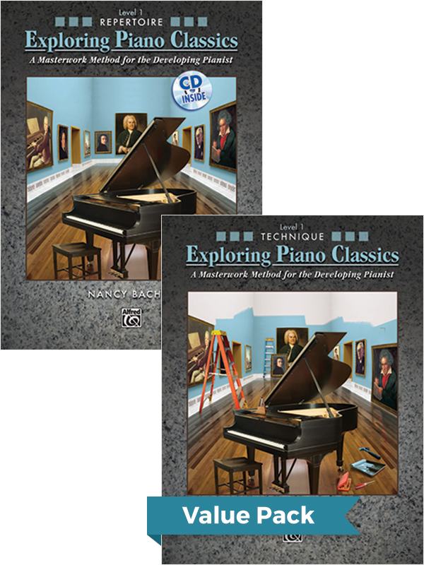 Exploring Piano Classics 1 Value Pack