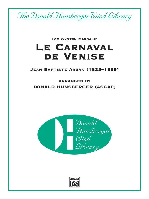 Le Carnaval De Venise (c/b score)