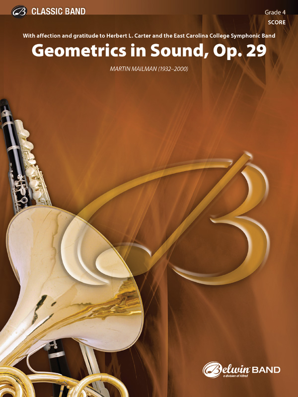 Geometrics In Sound Op.29 (c/b score)