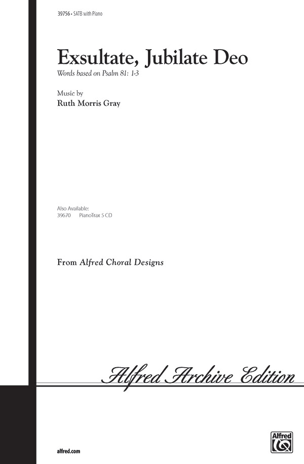 Exsultate, Jubilate Deo SATB