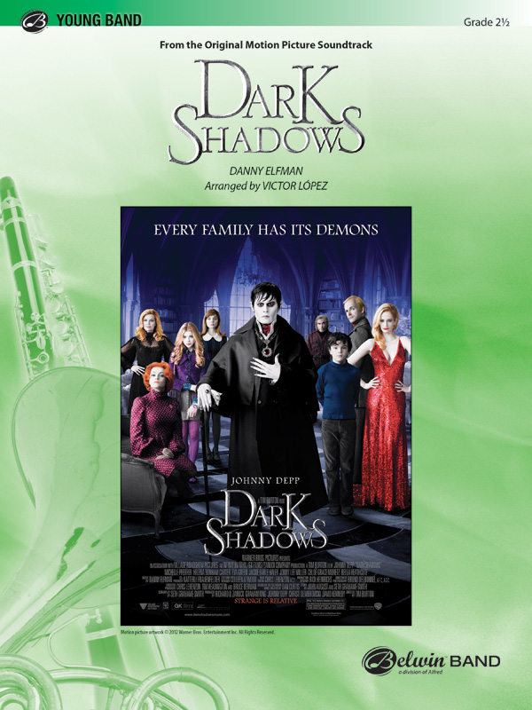 Dark Shadows 2 1/2 (c/b score)