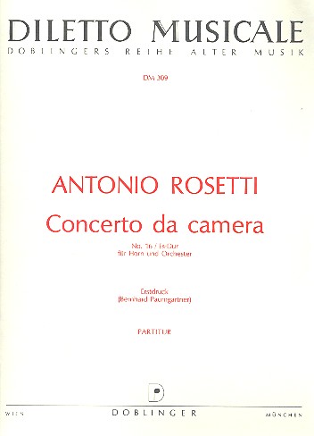 Concerto da camera Es-Dur Nr.16