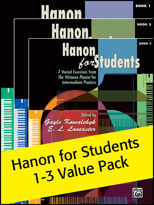 Hanon for Students 1-3 Value Pack
