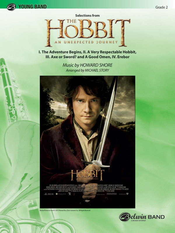 Hobbit Unexpected Jour Sel (c/b score)