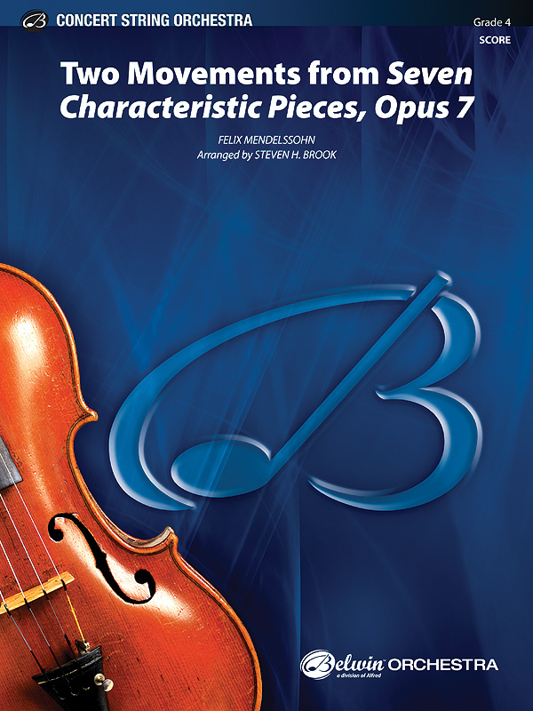 Two Movmts 7 Charctr Pc Op 7 (s/o score)