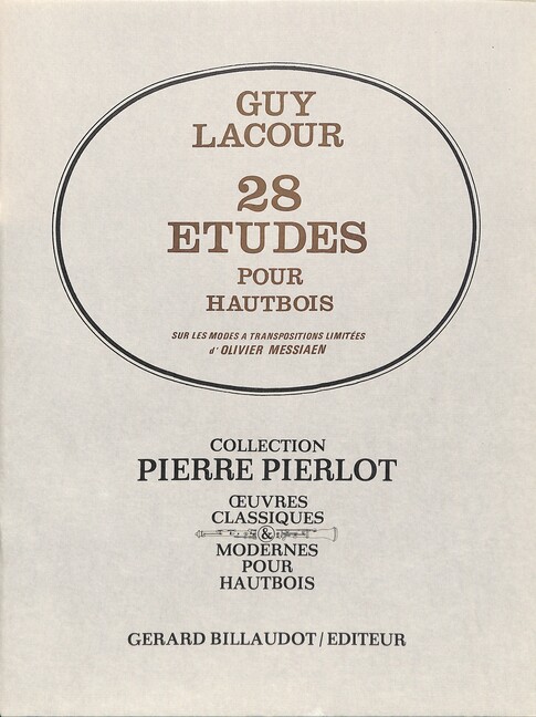 28 Etudes pour Hautbois