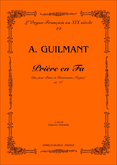 Priere en Fa pour piano et harmonium