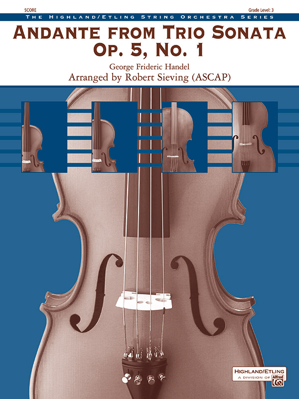 Adante Trio Sonata Op 5 No 1 (s/o score)