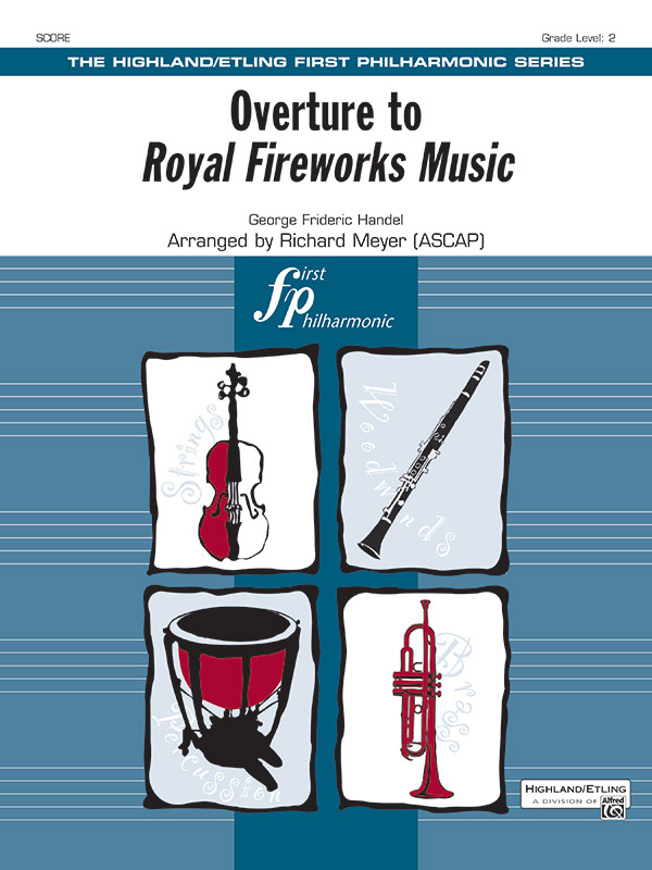 Overture to Royal Fireworks (f/o score)