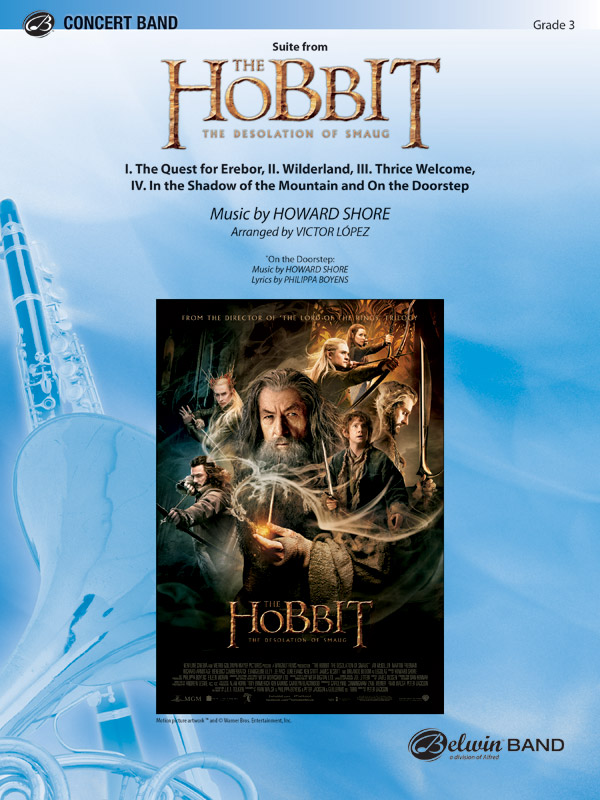 Hobbit Desolation Of Smaug (c/b score)