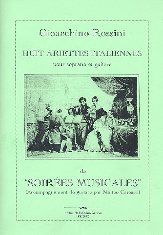 8 Ariettes Italiennes pour soprano et