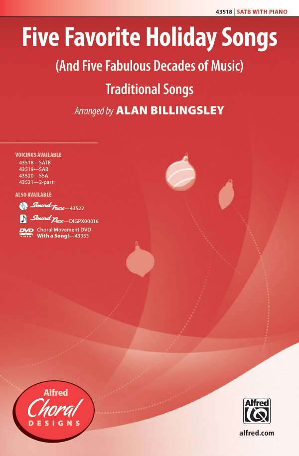 Five Favorite Holiday Songs SATB