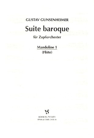 Suite Baroque 